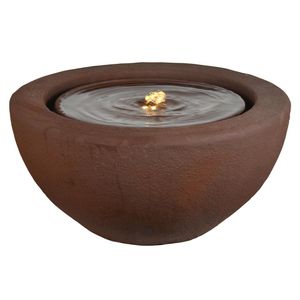 Heissner Half Ball LED Gartenbrunnen Polystone