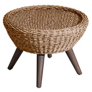 MBM Ocean Beistelltisch Ø57cm Resysta/Geflecht
