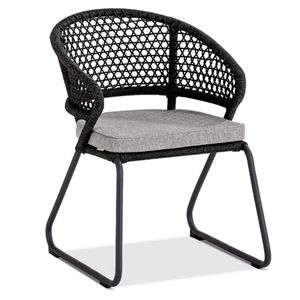 Niehoff Levina Diningsessel Aluminium/Rope/Olefin