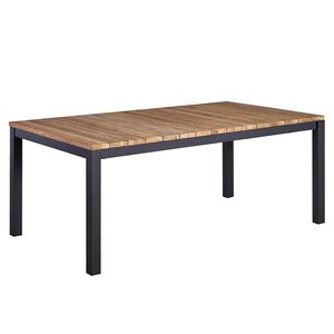OUTLIV. Avalon Ausziehtisch 180/260x100cm Edelstahl/Teak Recycelt
