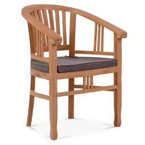 OUTLIV. Batavia Gartensessel Teak inkl. Kissen
