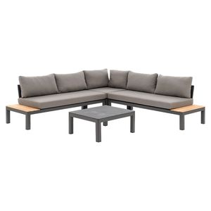 OUTLIV. Ben Ecklounge 4-tlg. Aluminium/Sunbrella