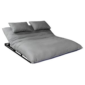 OUTLIV. by Detlef Steves Big Heaven Doppelliege Aluminium/Sunbrella