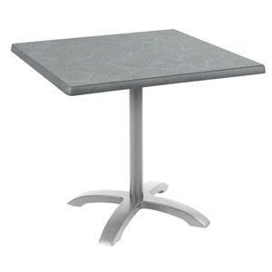 OUTLIV. Gartentisch 70x70cm Aluminium/ Topalit
