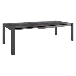 Stern Ausziehtisch 174/214/254x90cm Aluminium/Silverstar