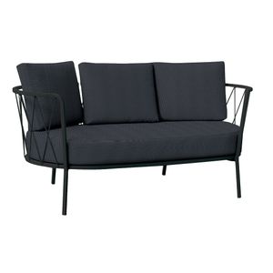 Vermobil Daisy Metallo 2-Sitzer Loungesofa Stahl/Polster