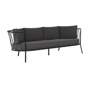 Vermobil Daisy Metallo 3-Sitzer Loungesofa Stahl/Polster