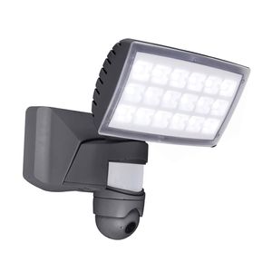 LUTEC Peri LED-Kameraleuchte Kunststoff