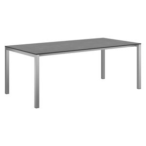 Outdoorlabel Gartentisch Edelstahl Keramik Concrete Coal Edelstahl Gartentische Gartenmobel Beckhuis