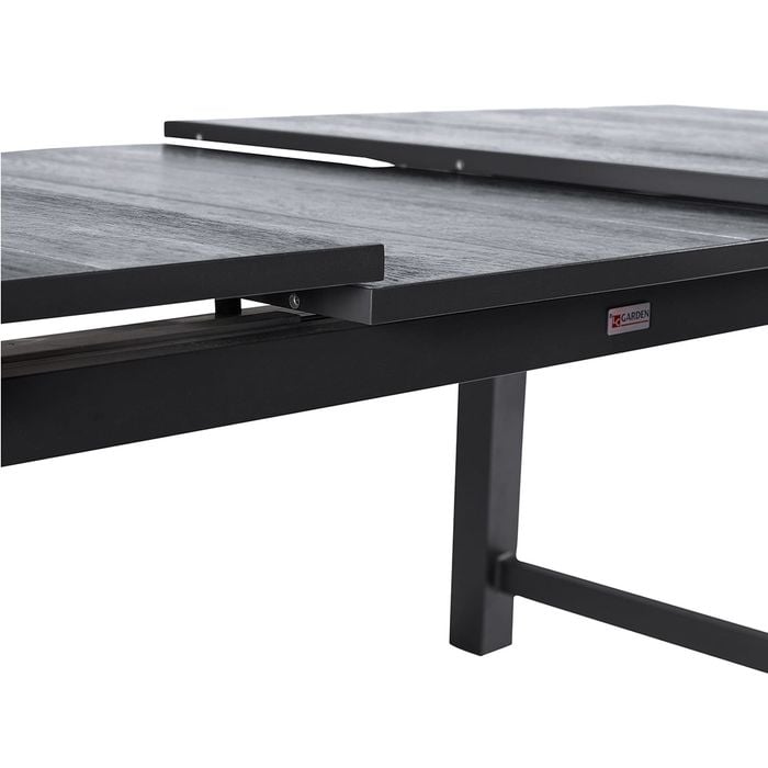 LC Garden Keramo Ausziehtisch 200/260x100cm Aluminium/Keramik Anthrazit