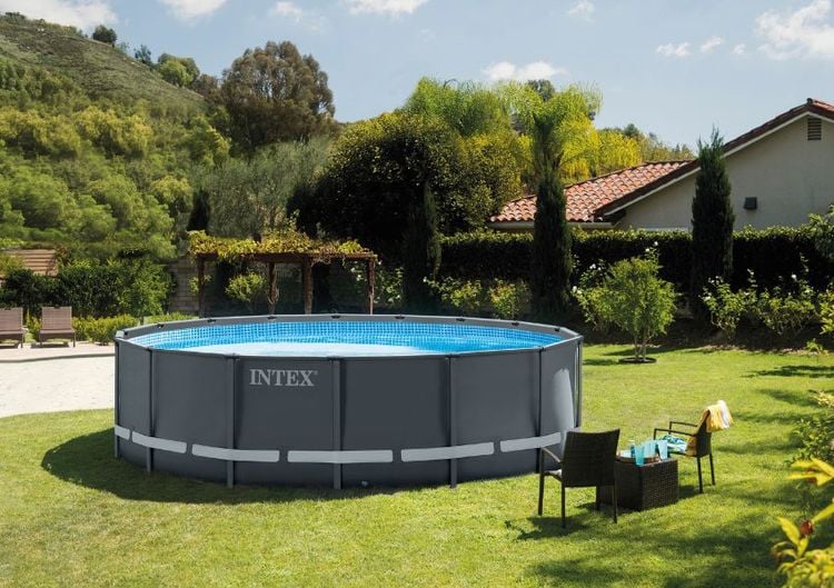 Gartenpool Idee Frame Pool