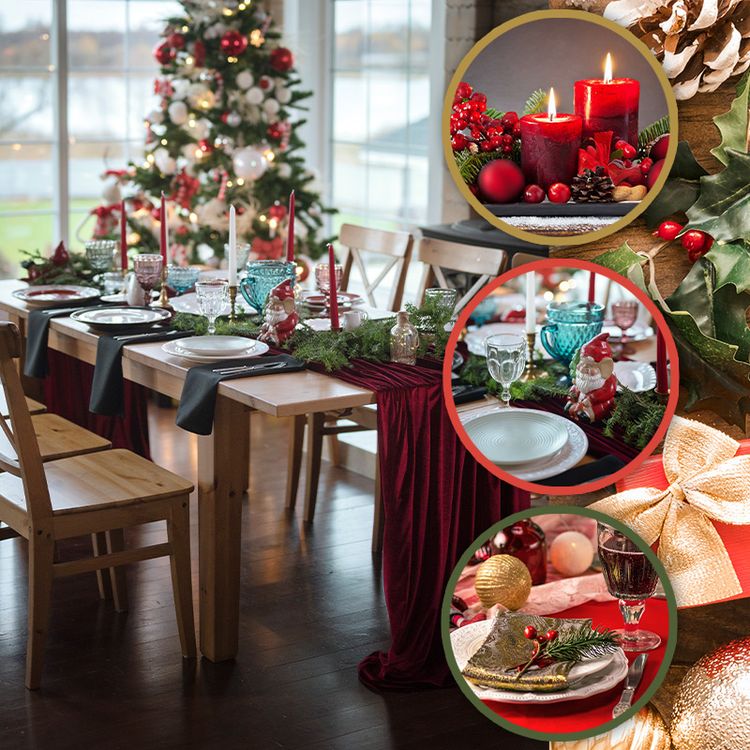 Weihnachtstafel – Traditioneller Stil