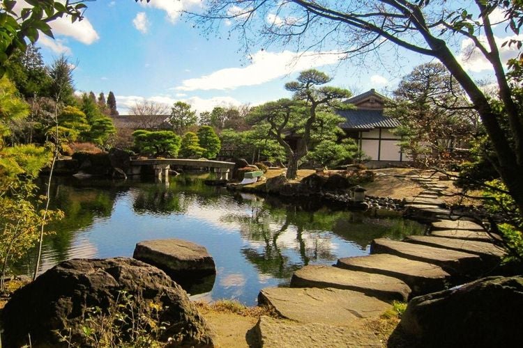 Der japanische Garten
