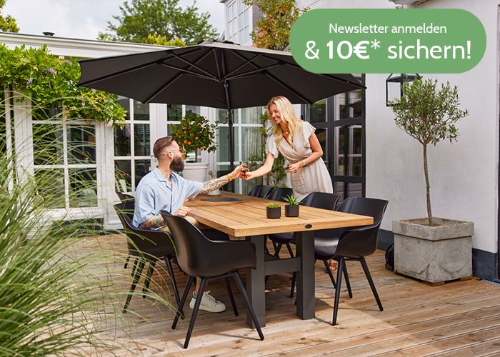 Newsletter abonnieren und 10 €*-Einkaufsgutschein sichern!
