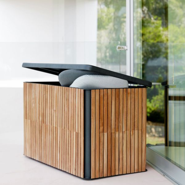 Gartenmöbeltrends 2025 Kissenbox Cane-Line