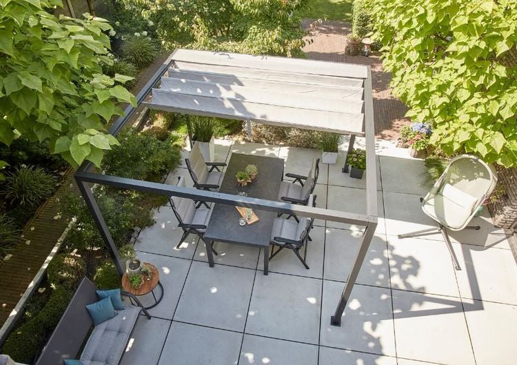 Gartenmöbeltrends 2025 Pavillons