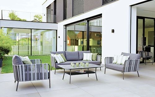 Gartenmöbeltrends mit Aluminium