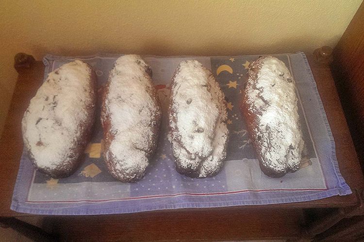 4 Stück fertige Stollen