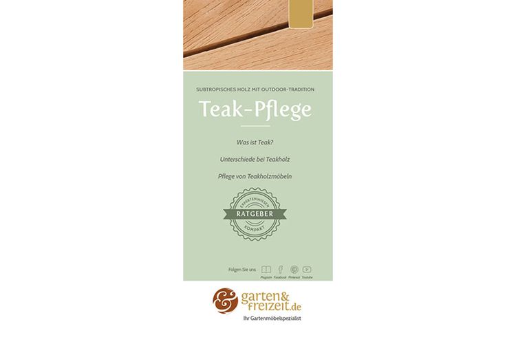 Ratgeber Teak pflegen