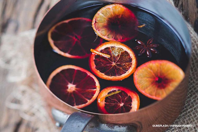 Wintergrillen - Glühwein vom Grill