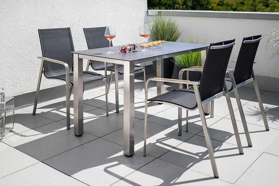 Dekton Gartentisch