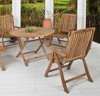 Gartenmöbel Sets aus Holz