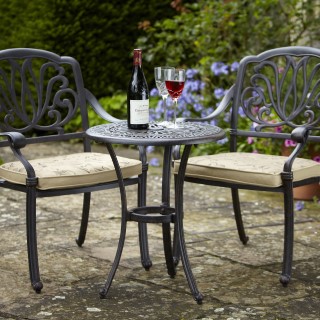 Hartman Gartentische mit Metalltischplatte