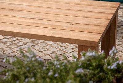Holzqualität von Gartenmöbeln