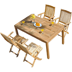 Gartenmöbel Sets Teak