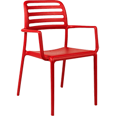 Gartenstühle Rot