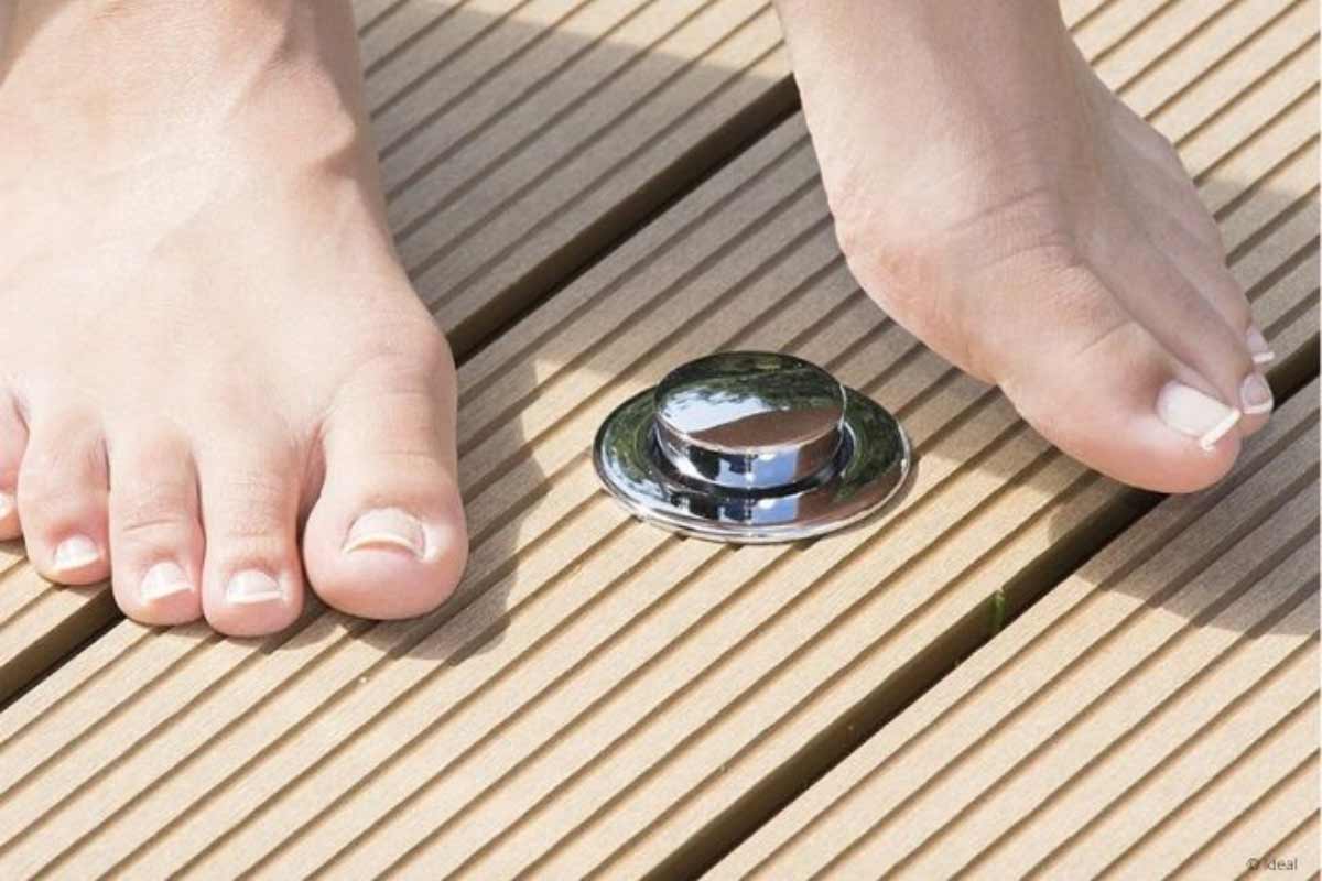Duschen im Garten