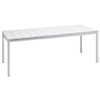 Gartentische Aluminium weiß