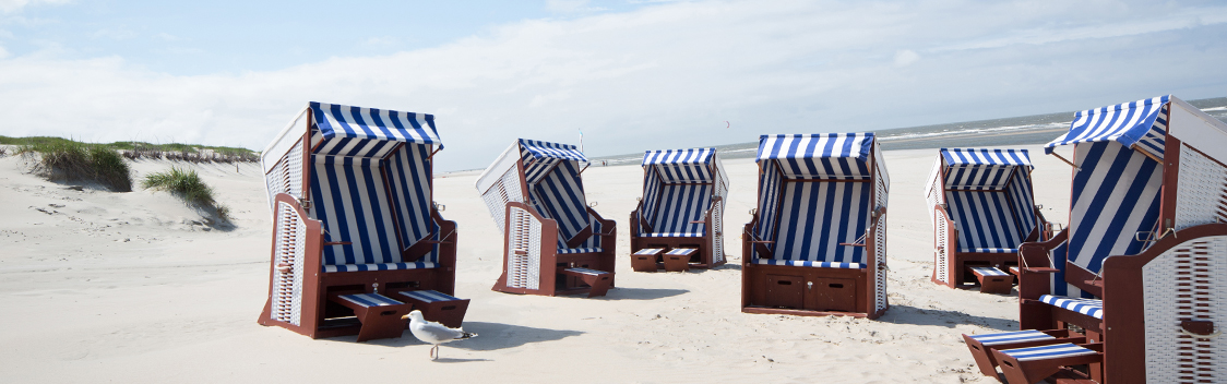 Strandkörbe und Zubehör