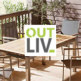 OUTLIV. Gartentische