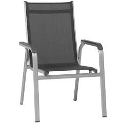 Stapelstühle Grau