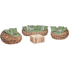 Lounge Sets Polyrattan