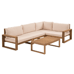 Loungemöbel Holz