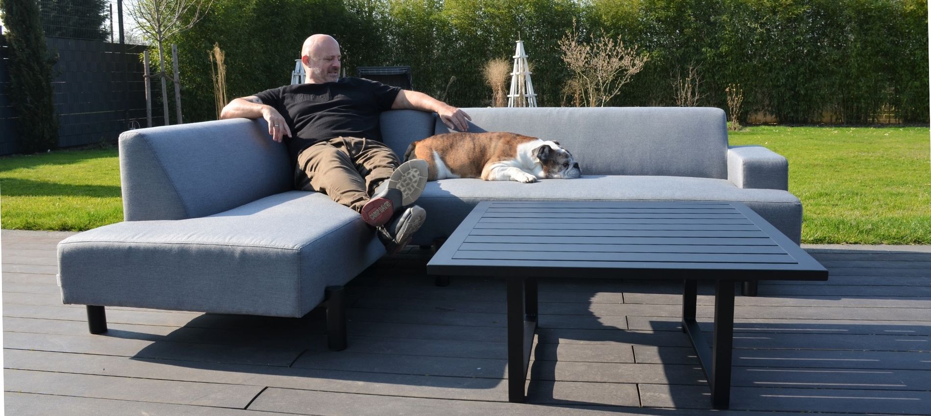 Gartenlounge aus Sunbrella