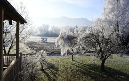 Balkon winterfest machen