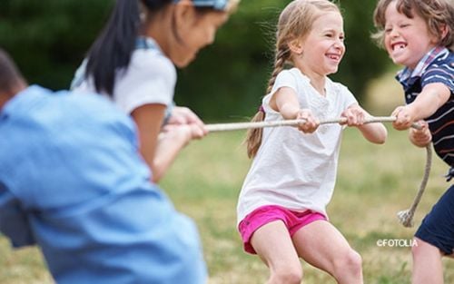 Kindergeburtstag im Garten