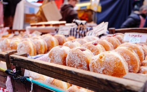 Krapfen vom Grill