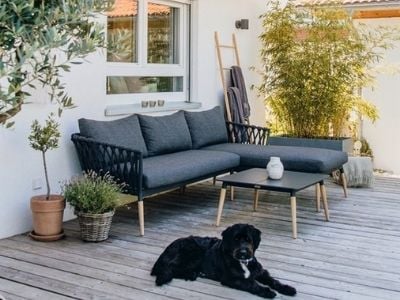 Ipanema Lounge von Lifestyle Garden auf der Terrasse von goldschatz