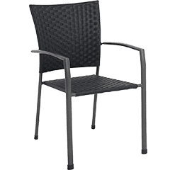 Stapelstühle Polyrattan