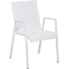 Stapelstühle Weiß
